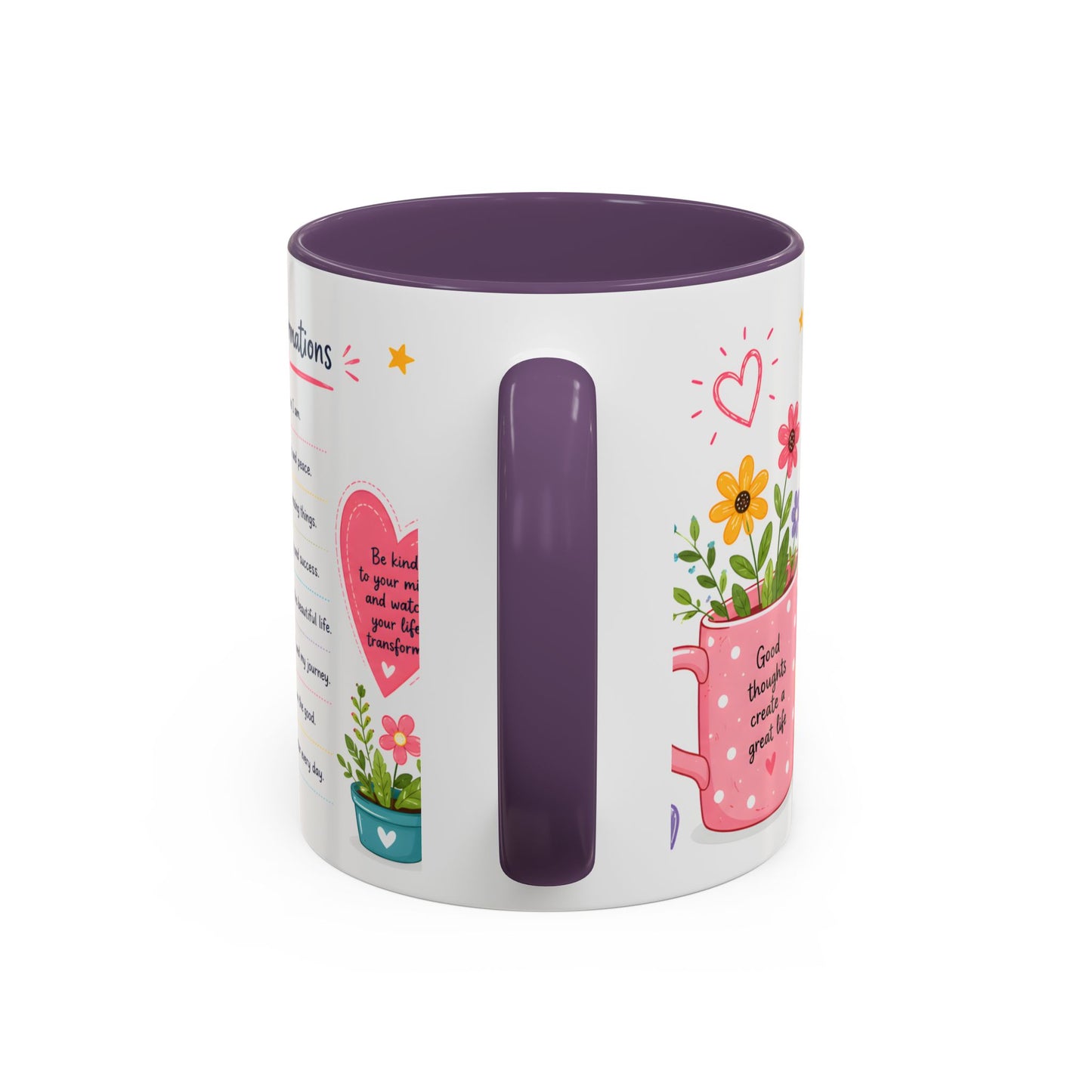 Positive Mindset Coffee Mug — Daily Affirmations 11/15oz