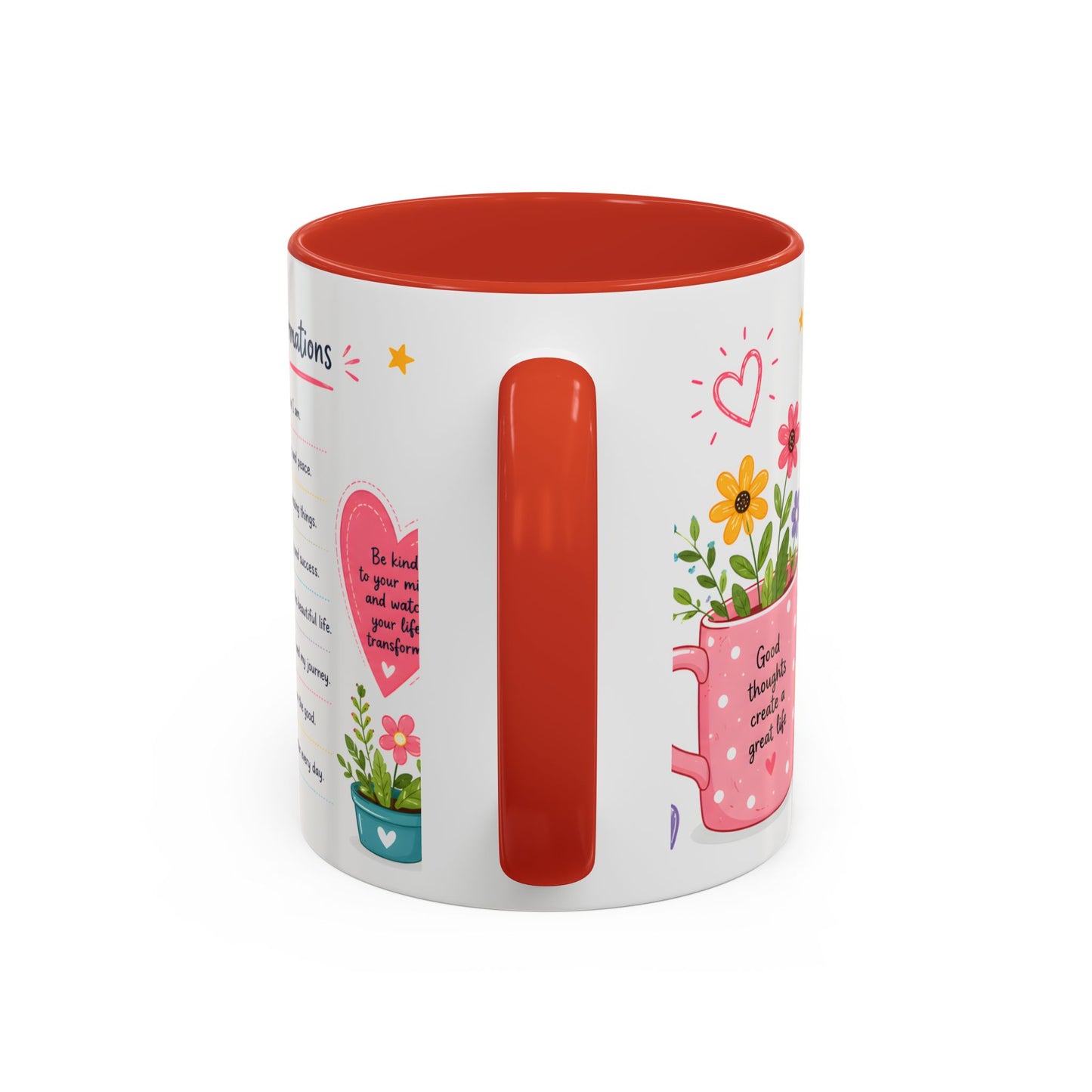 Positive Mindset Coffee Mug — Daily Affirmations 11/15oz