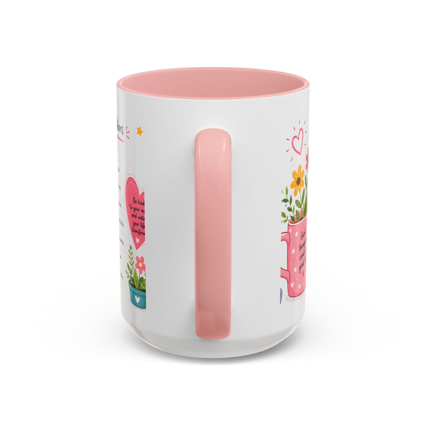 Positive Mindset Coffee Mug — Daily Affirmations 11/15oz