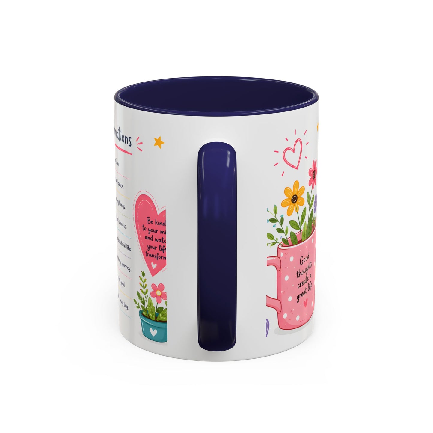 Positive Mindset Coffee Mug — Daily Affirmations 11/15oz