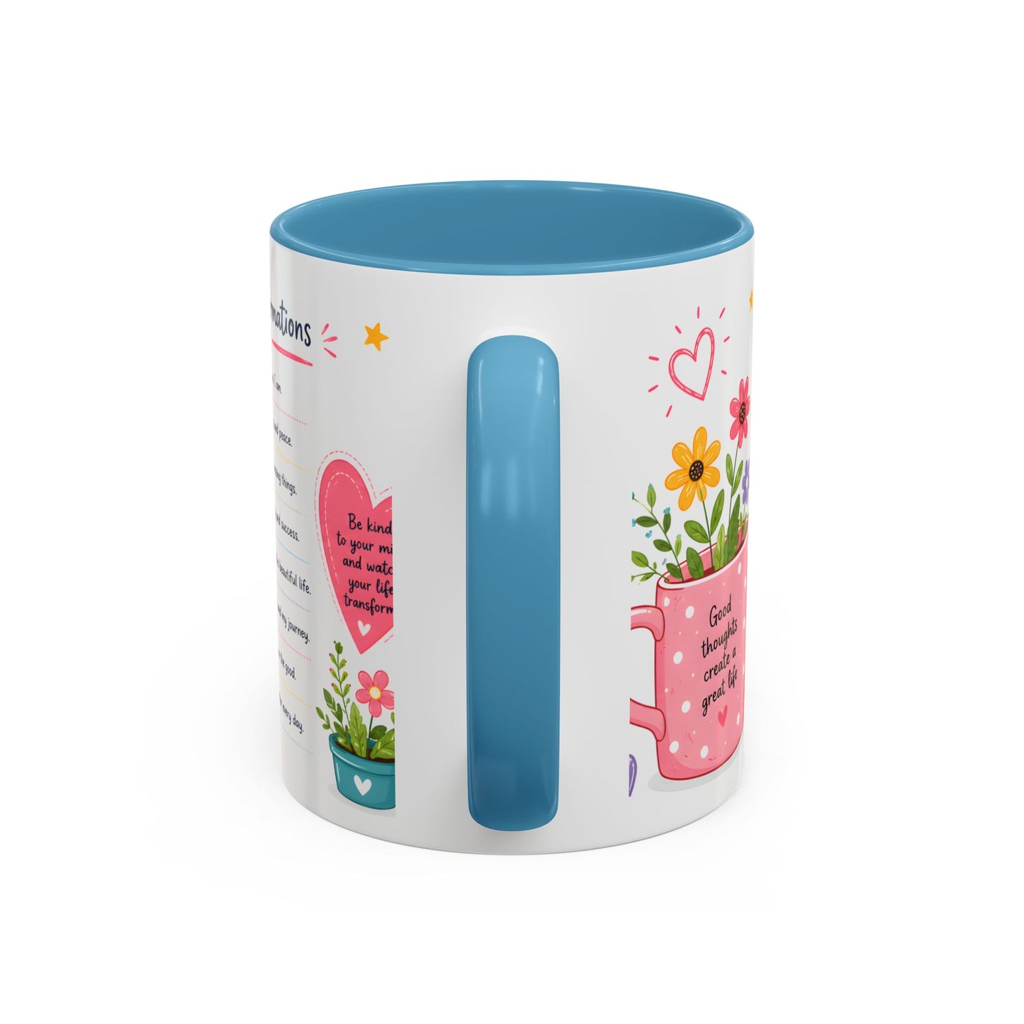 Positive Mindset Coffee Mug — Daily Affirmations 11/15oz