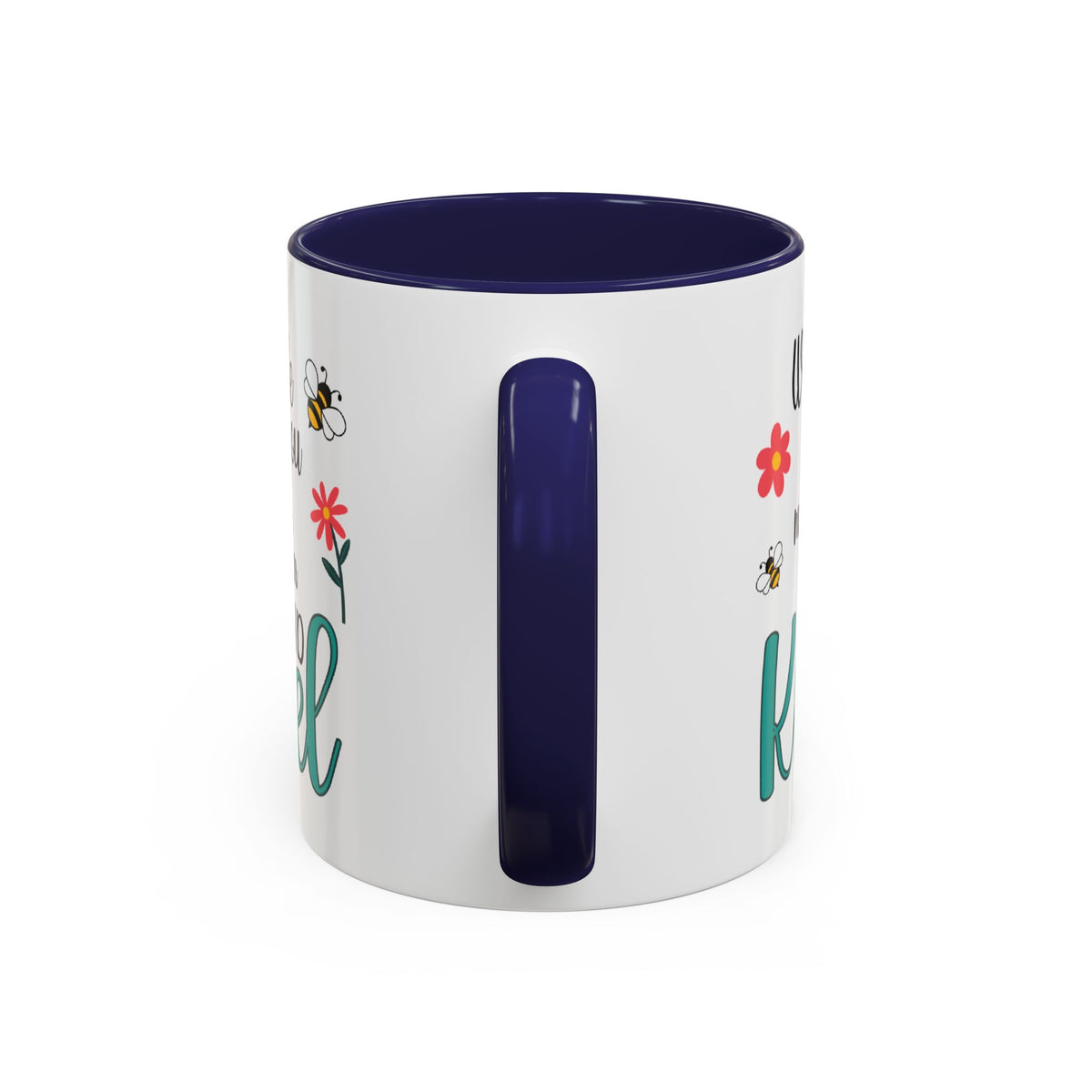 When Life Gives You More Than You Can Handle, Stand Kneel Inspirational Coffee Mug