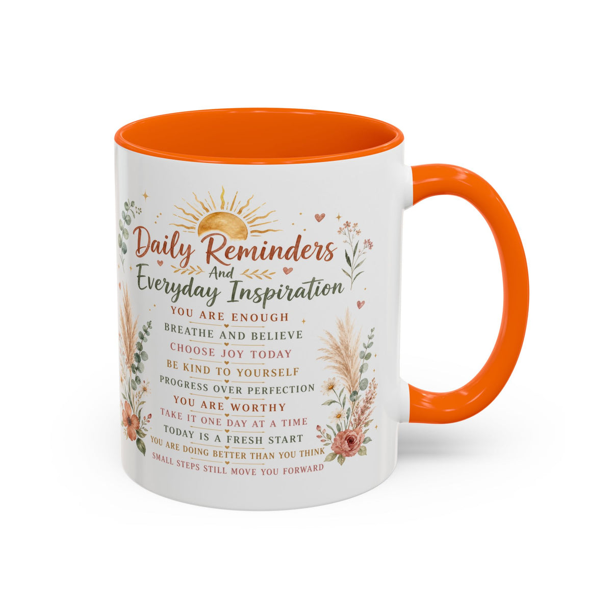 Daily Reminders Inspirational Coffee Mug