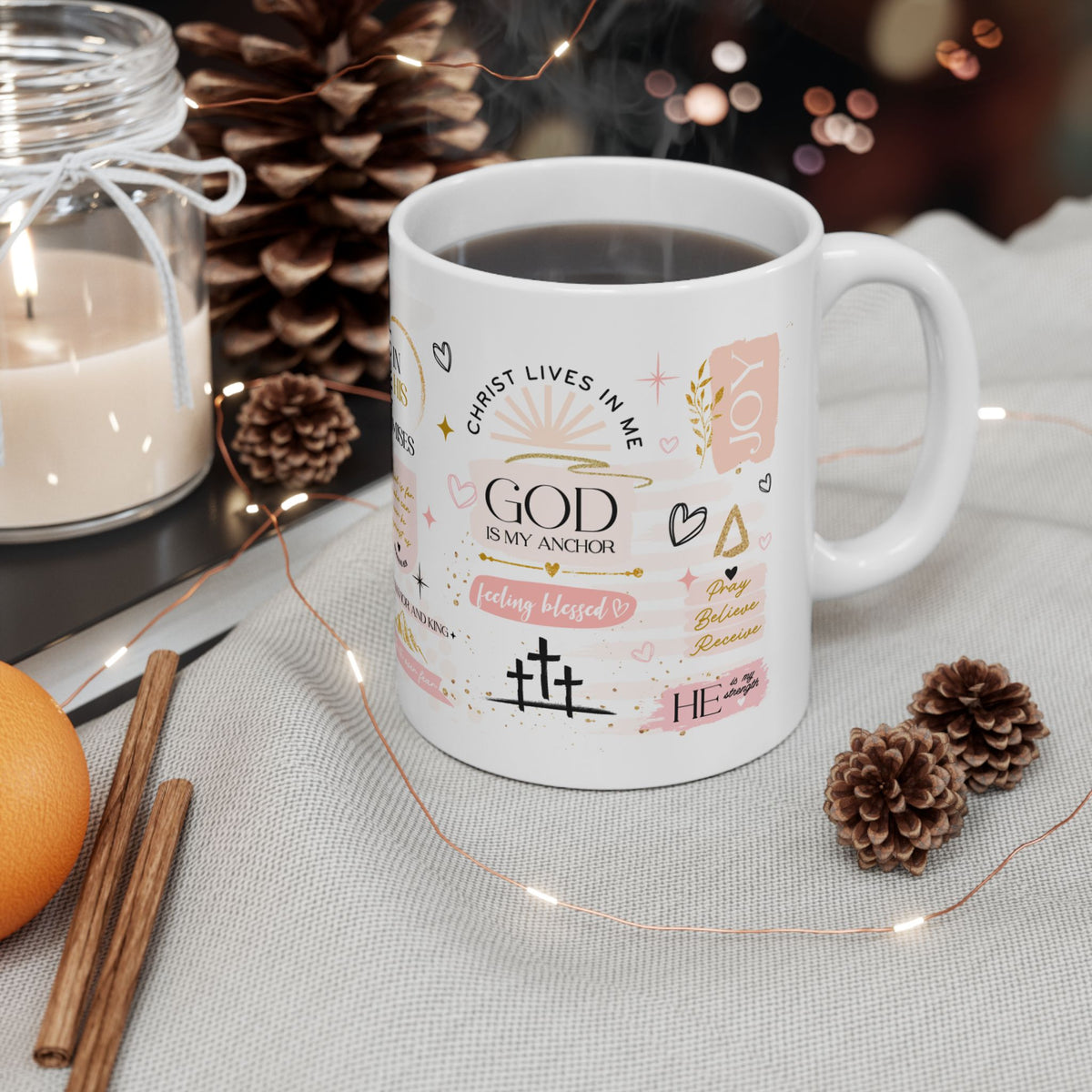 Positive Affirmations Ceramic Mug