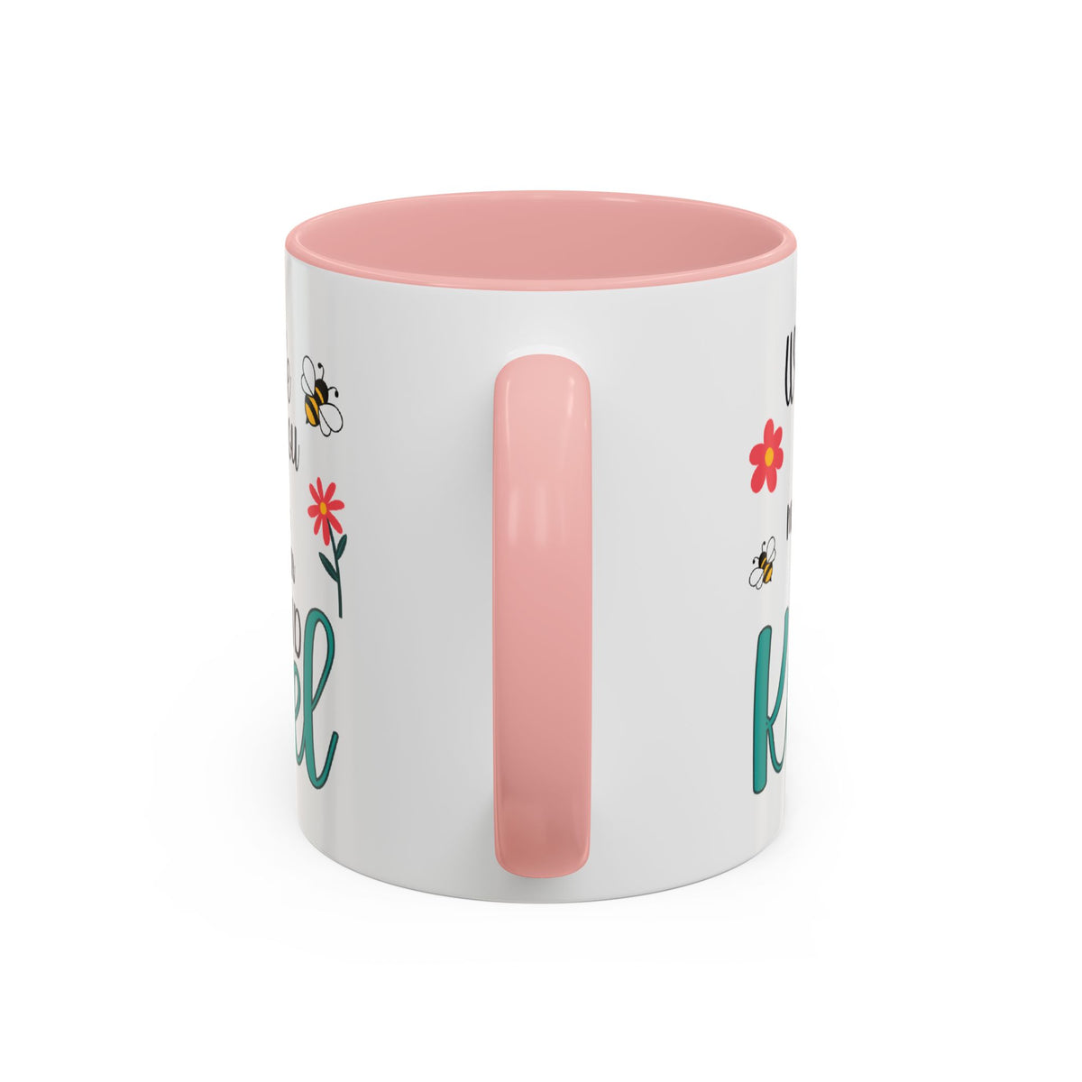 When Life Gives You More Than You Can Handle, Stand Kneel Inspirational Coffee Mug