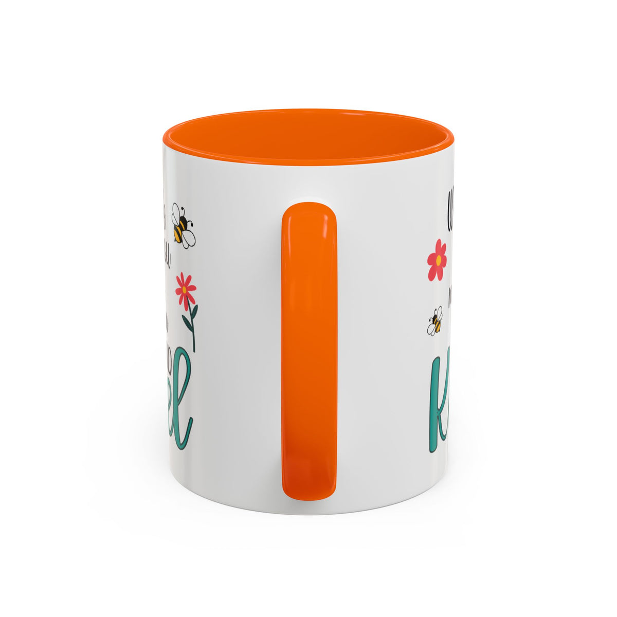 When Life Gives You More Than You Can Handle, Stand Kneel Inspirational Coffee Mug