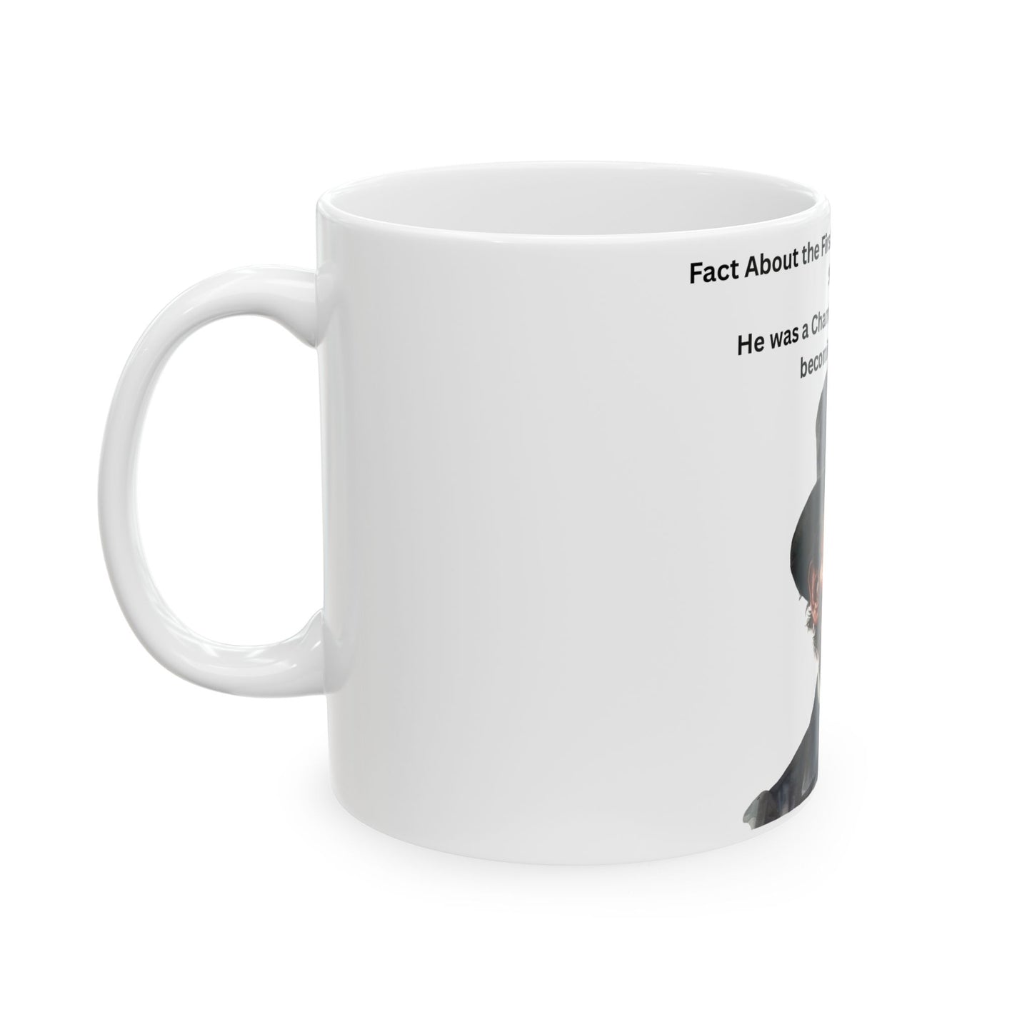 Abraham Lincoln 'Champion Wrestler' Coffee Mug – Funny Historical Trivia Ceramic Mug (11oz, 15oz)