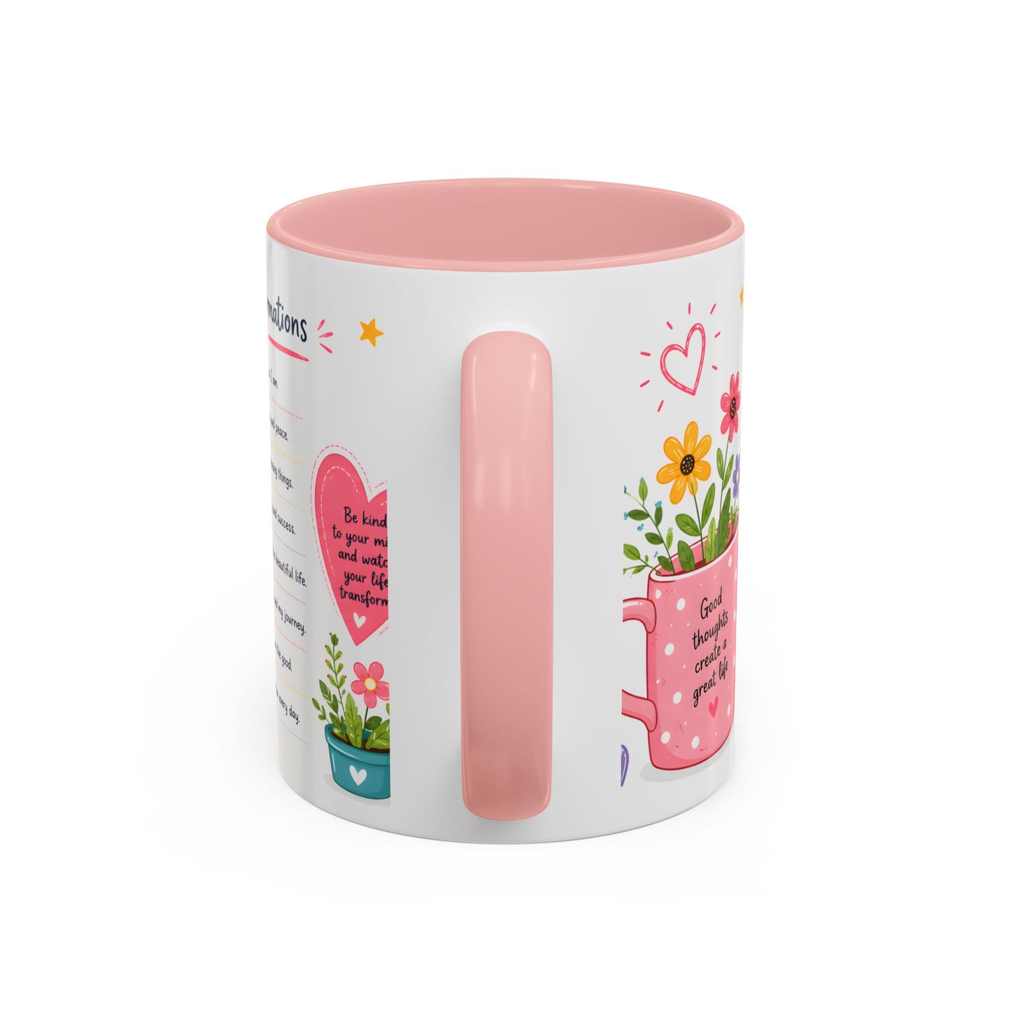 Positive Mindset Coffee Mug — Daily Affirmations 11/15oz
