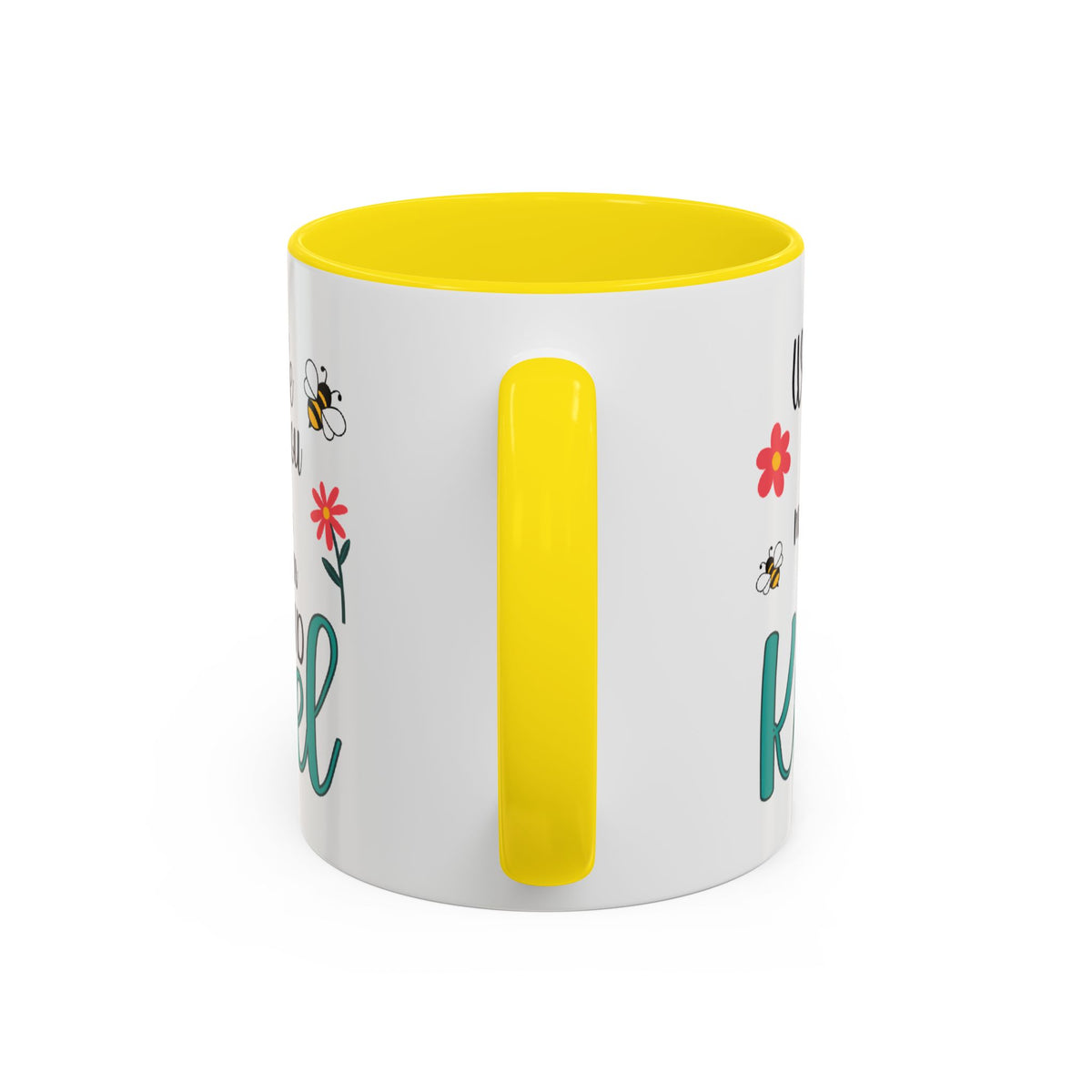 When Life Gives You More Than You Can Handle, Stand Kneel Inspirational Coffee Mug