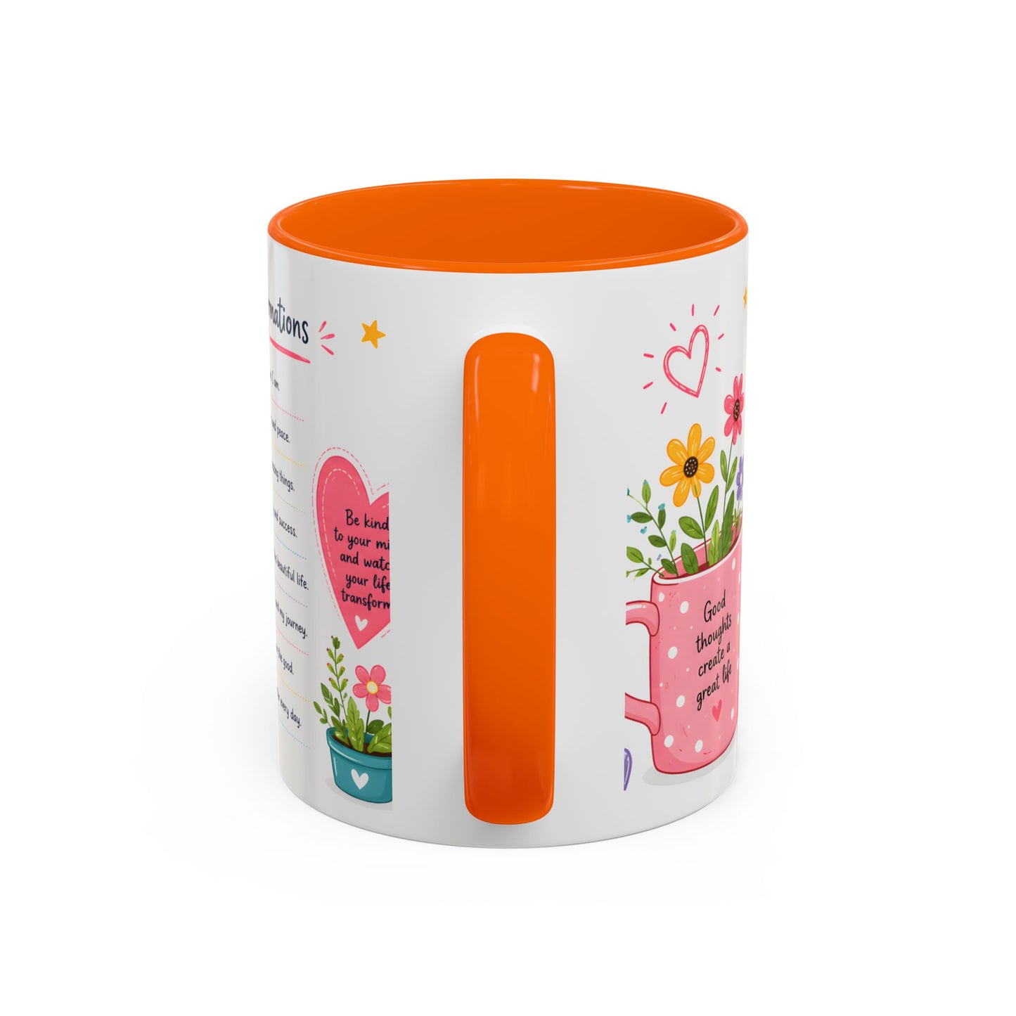 Positive Mindset Coffee Mug — Daily Affirmations 11/15oz