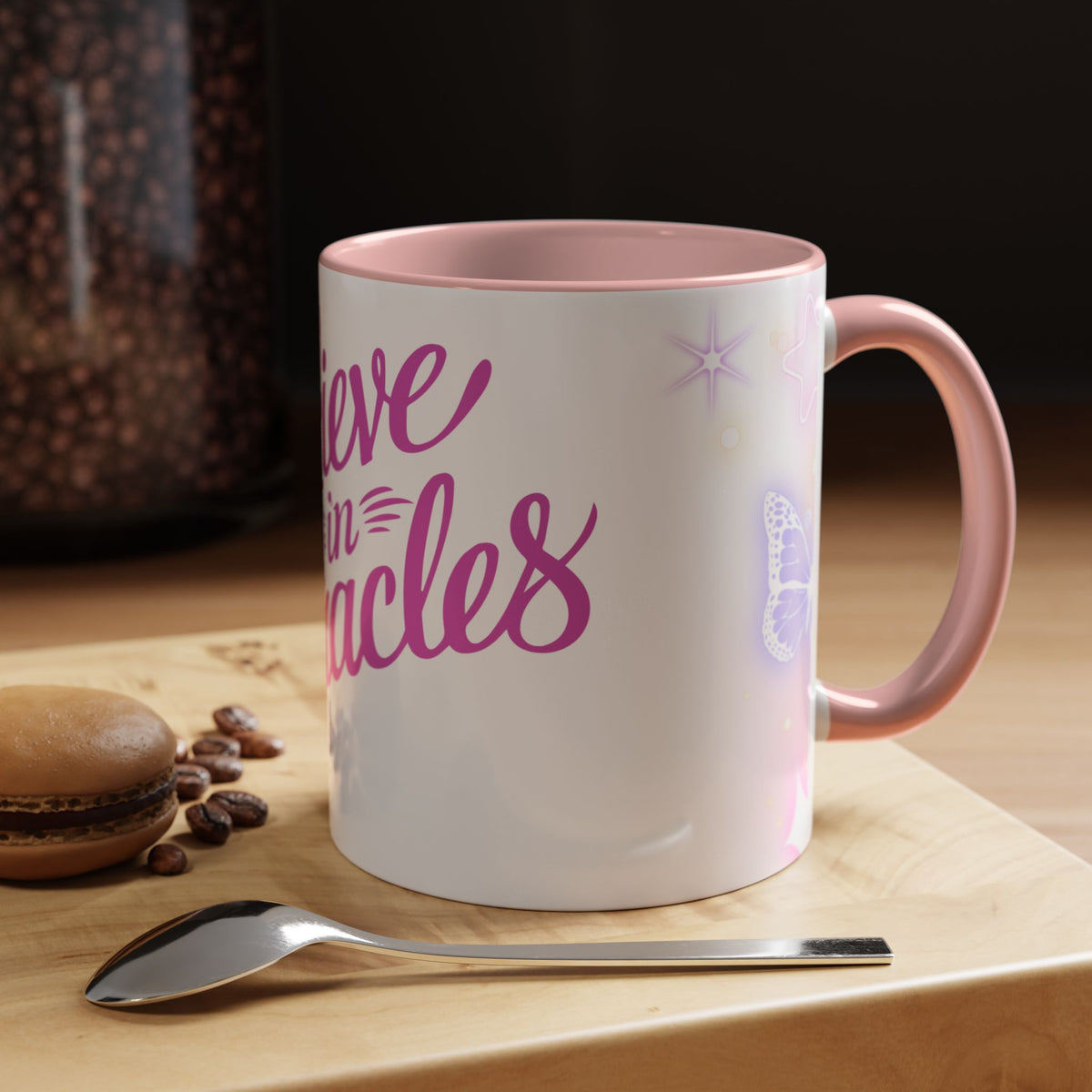 Believe in Miracles Inspirational Coffee Mug